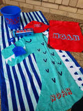 Personalised beach set