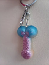 P*nis glitter keyring